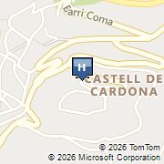 Parador de Cardona Map